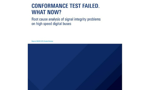 Conformance Test Failed, What Now?