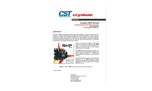 Crydom RHP Series 3 Phase Hybrid Solid State Contactor