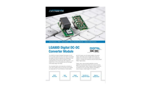 LGA80D Digital DC-DC Converter Module