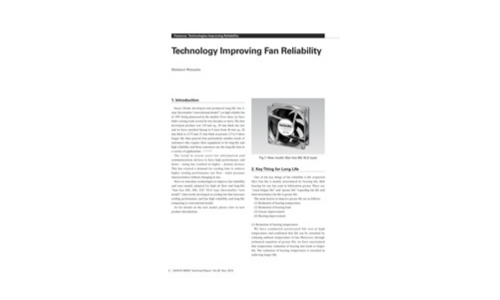 Technology Improving Fan Reliability